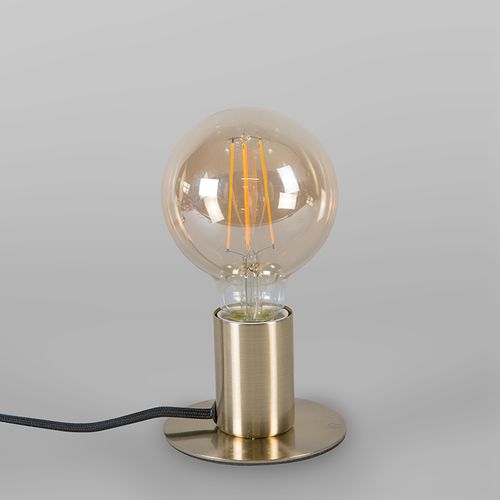 Lampe De Table Art Déco Dorée - Facil