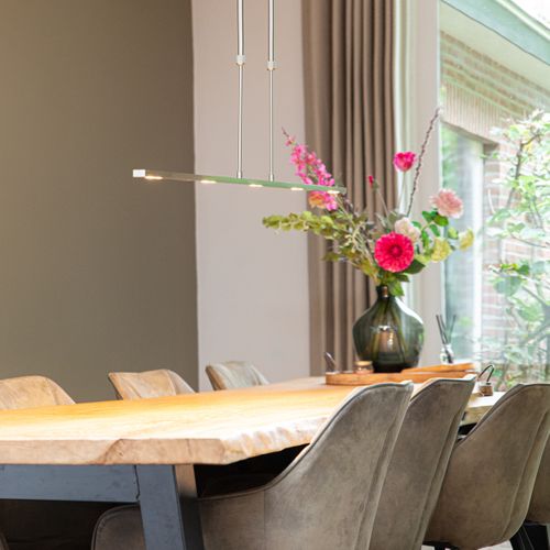 Lampe à Suspension Moderne En Acier Avec LED, Réglable - Bold