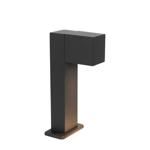 Lampadaire D'extérieur Industriel Gris Foncé 30 Cm Ip44 - Baleno