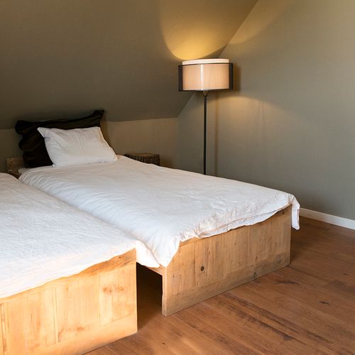 Lampadaire Noir Avec Abat-jour Noir / Blanc 47 Cm Réglable - Parte