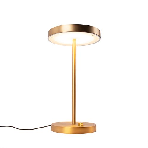 Lampe De Table Moderne Bronze Avec LED - Disco