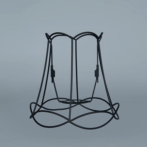 Abat-jour En Métal Noir 20/19 - Granny Frame