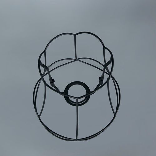 Abat-jour En Métal Noir 20/19 - Granny Frame