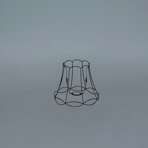 Abat-jour En Métal Noir 25/21 - Granny Frame