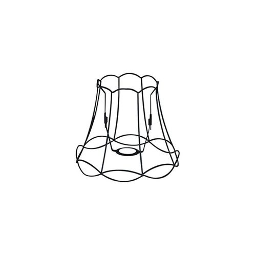 Abat-jour En Métal Noir 25/21 - Granny Frame