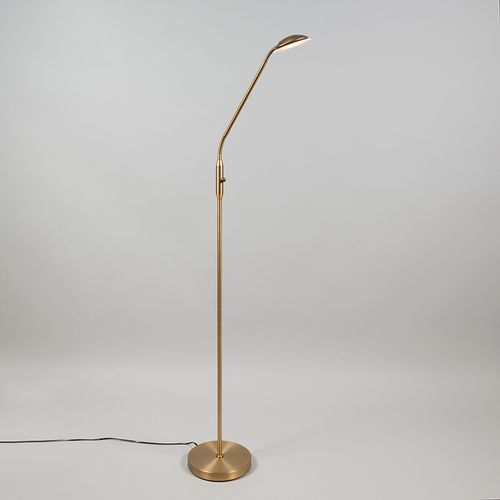 Lampadaire Moderne Bronze Avec LED - Eva