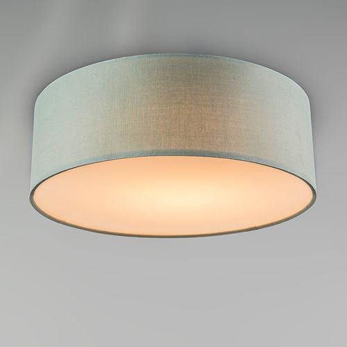 Plafonnier Vert 30 Cm Avec LED - Drum LED
