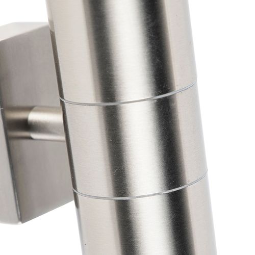 Applique Murale D'extérieur Acier Ip44 - Duo