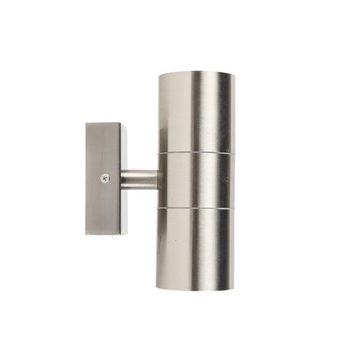 Applique Murale D'extérieur Acier Ip44 - Duo