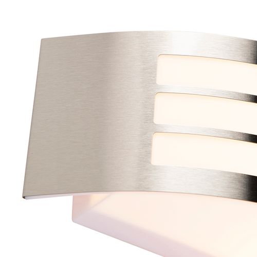 Applique Moderne En Acier, Acier Inoxydable Ip44 - Saphir Deluxe