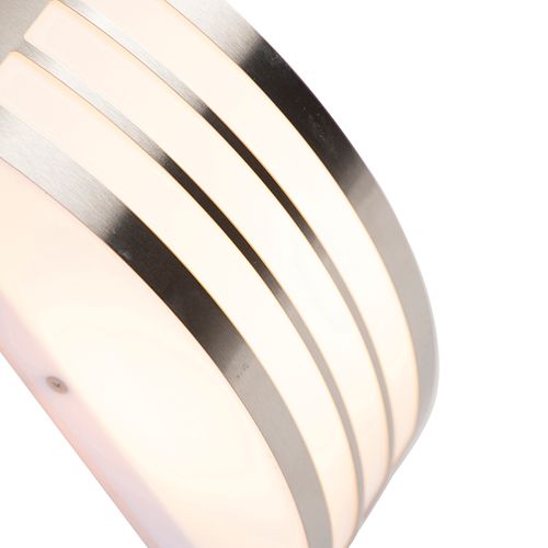 Applique Moderne En Acier, Acier Inoxydable Ip44 - Saphir Deluxe