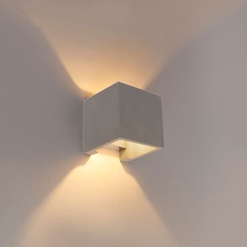 Applique Carrée Rurale Béton - Alban