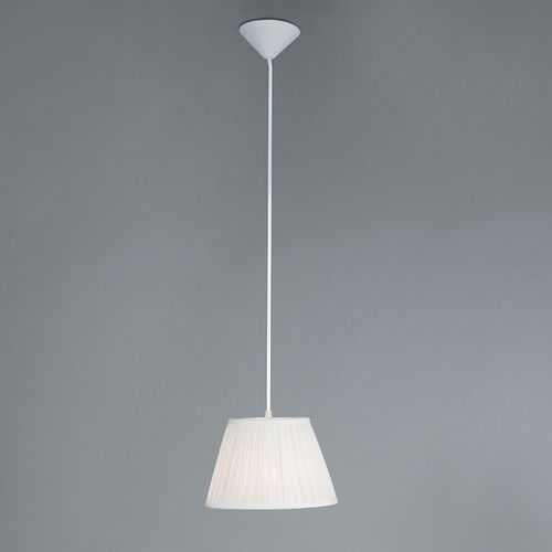 Lampe Suspendue Rétro Crème 25 Cm - Plissée
