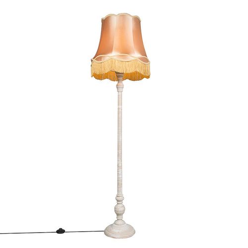 Lampadaire Gris Avec Abat-jour Granny Or - Classico