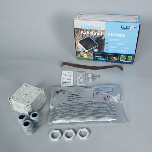 Lampe D'extérieur Acier Inox 50 Cm - Sfera Avec Broche De Masse Et Gaine De Câble