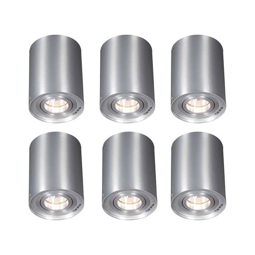 Lot De 6 Spots Aluminium Rotatifs Et Inclinables - Rondoo 1 Up
