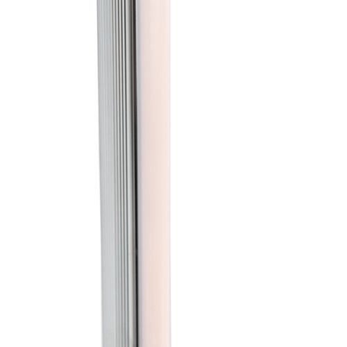 Lot De 2 Lampadaires Modernes LED Chrome - Line-up