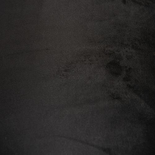 Abat-jour En Velours Noir 40/40/40 Avec Intérieur Doré