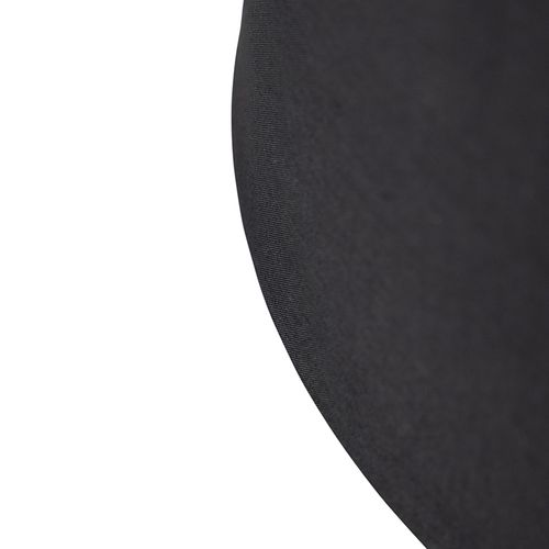 Abat-jour En Coton Noir 40/35/22 Avec Intérieur Doré