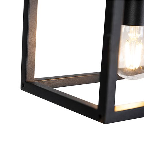 Suspension Industrielle Noire - Cage 4