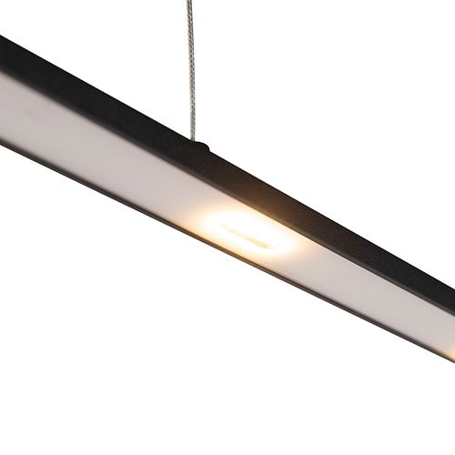 Suspension Design Noire Avec LED Et Variateur Tactile - Platina