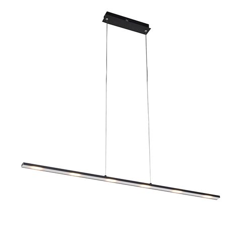 Suspension Design Noire Avec LED Et Variateur Tactile - Platina