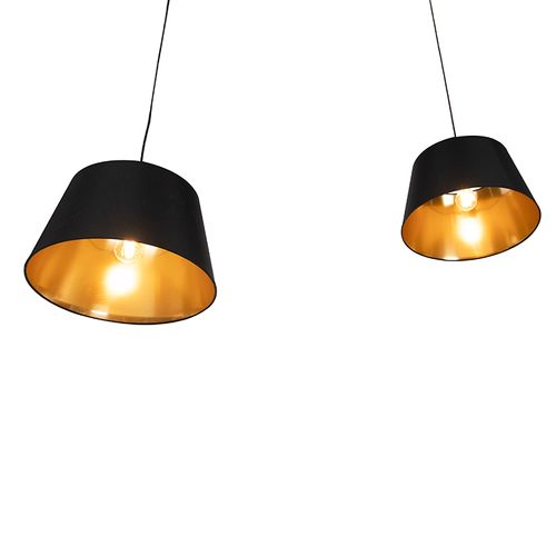 Suspension Moderne Noire - Lofty