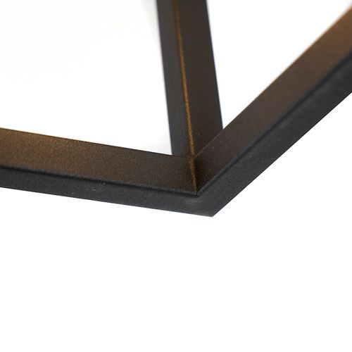 Suspension Industrielle Noire - Cage