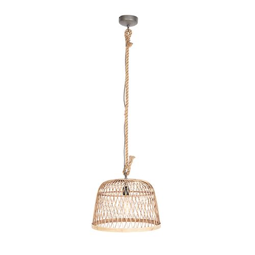 Suspension Rustique En Rotin - Calamus