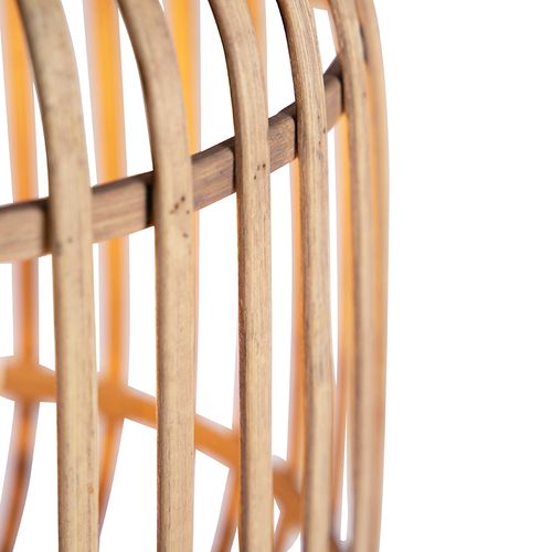 Suspension Rotin Rustique 3 Lumières - Manille