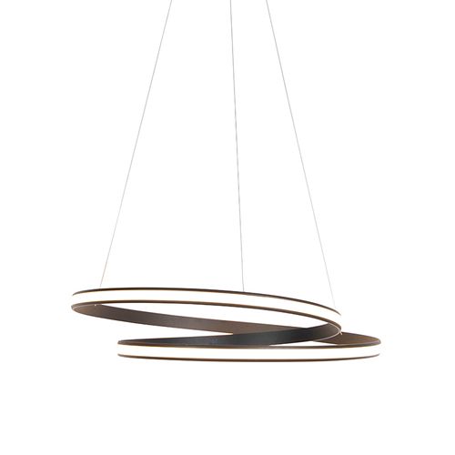 Suspension Moderne Noire 74 Cm Avec LED - Rowan
