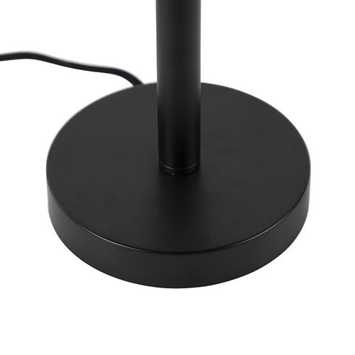 Lampe De Table Moderne Noire Sans Abat-jour - Simplo