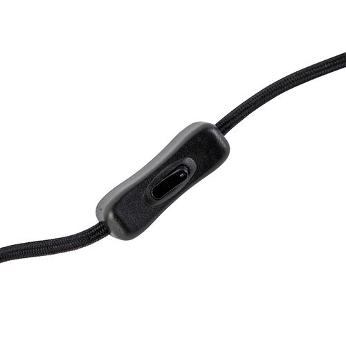 Lampe De Table Moderne Noire Sans Abat-jour - Simplo