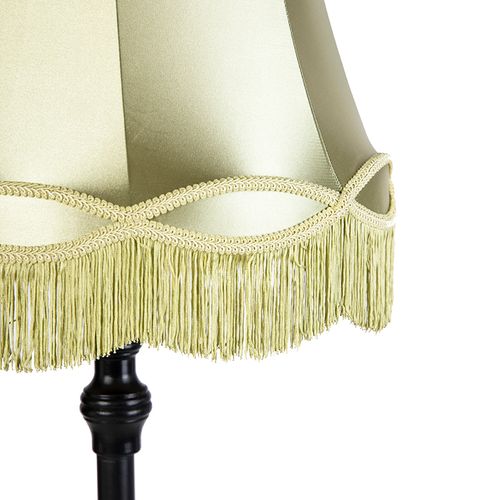 Lampadaire Noir Avec Abat-jour Granny Vert - Classico