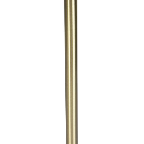 Lampadaire Classique En Laiton Avec Abat-jour Noir 40 Cm - Simplo