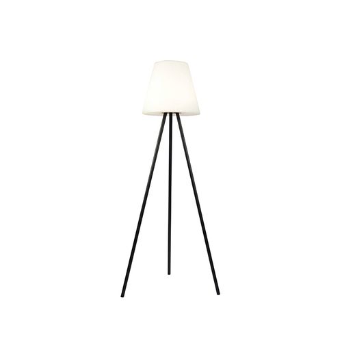 Lampadaire D'extérieur Moderne Noir Ip44 Avec LED Sur Solaire - Virginia