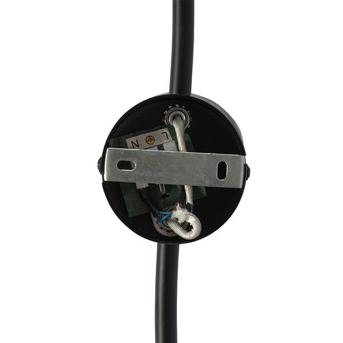 Plafonnier Doré 56 Cm Avec Verre Fumé 3 Lumières - Vidro