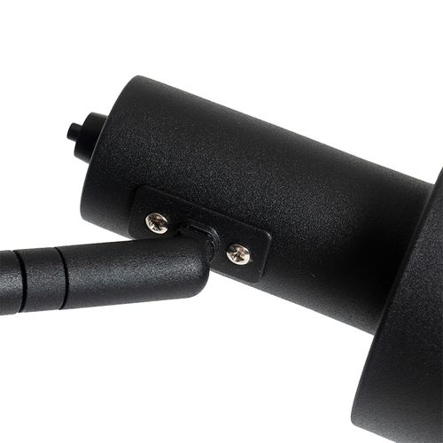 Lampadaire Moderne Noir 2 Lumières - Stijn