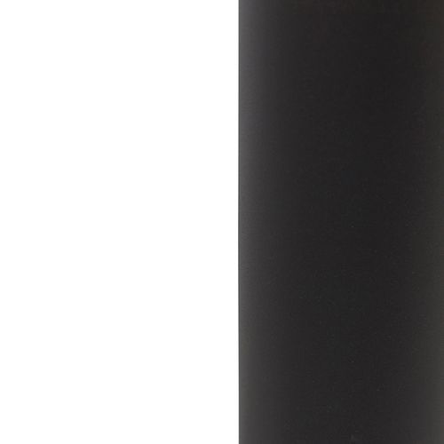 Lampe D'extérieur Noire Avec Abat-jour Blanc Opale 50 Cm - Odense