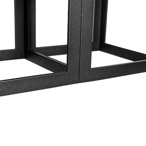 Plafonnier Moderne Noir 2 Lumières - Cela