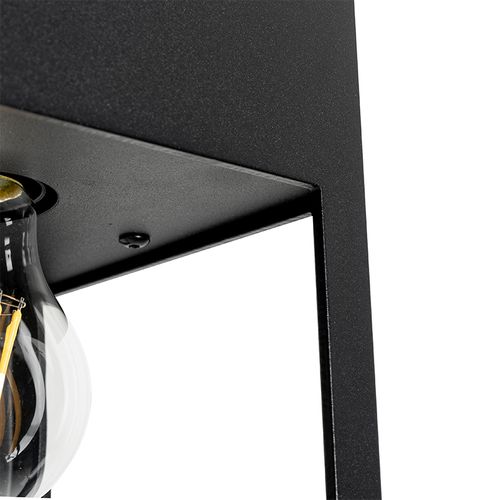 Plafonnier Moderne Noir 2 Lumières - Cela