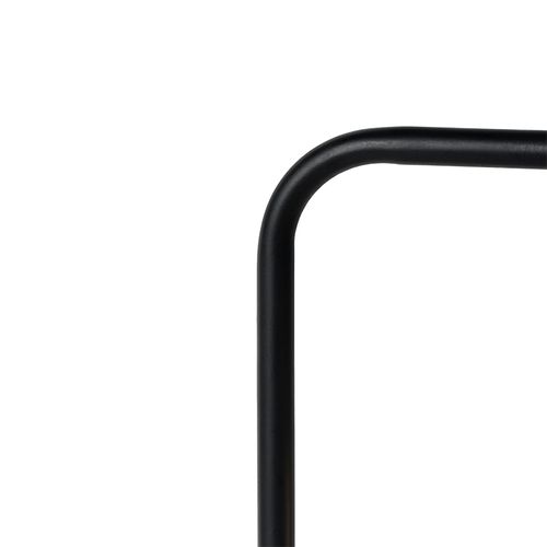 Lampe De Table Moderne Noire Effet Verre Fumé - Maly