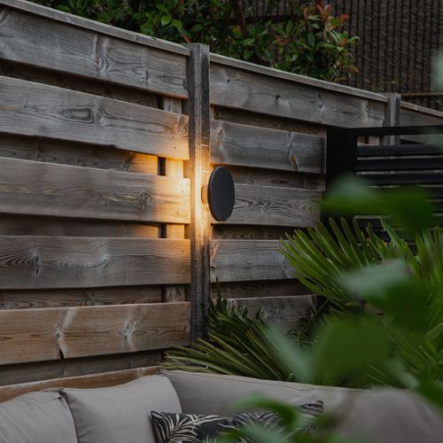 Applique Murale Design Grise 16,5 Cm Avec LED - Skyf