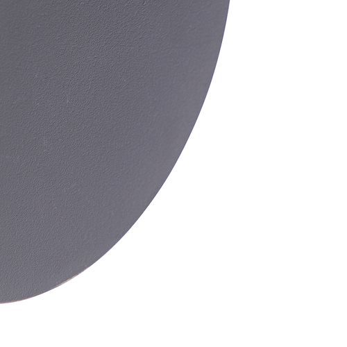 Applique Murale Design Grise 16,5 Cm Avec LED - Skyf