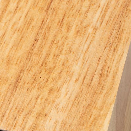 Lampe De Table Rustique En Bois Naturel - Bloc
