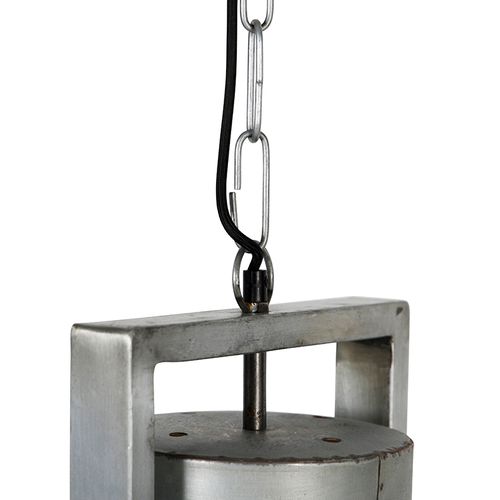 Suspension Industrielle Grise 50 Cm - Samia Sabo