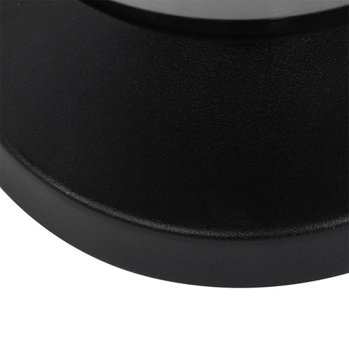 Lampe De Table Moderne Noire Avec Verre Fumé - Athènes