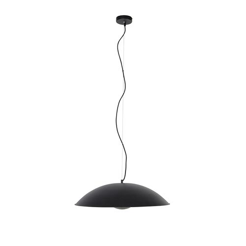 Suspension Vintage Noire Avec Or 60 Cm - Emilienne Novo