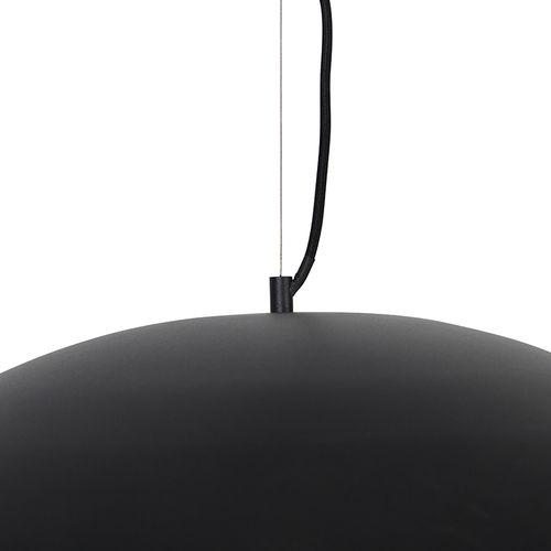 Suspension Vintage Noire Avec Or 60 Cm - Emilienne Novo
