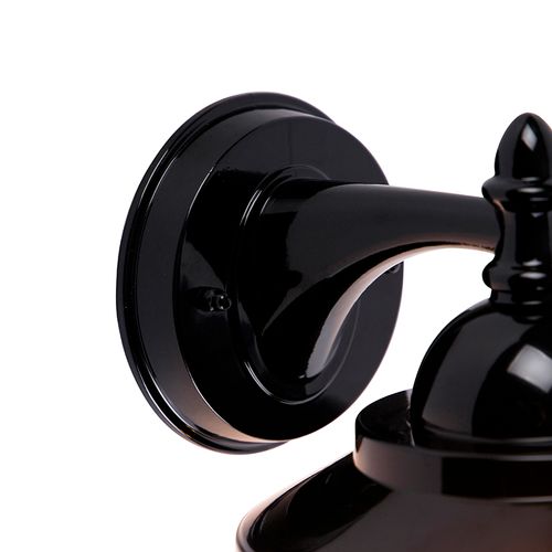 Applique D'extérieur Classique Noire Ip44 - Oxford